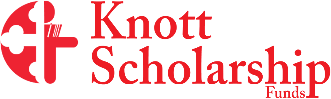 Knott Scholarship Funds logo with emblem Knott Scholarship Funds logo with emblem